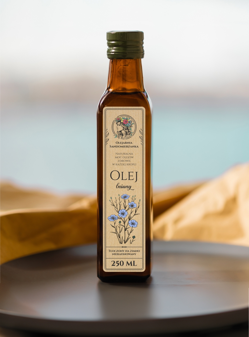 Olej lniany 500 ml