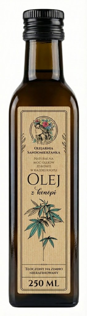 Olej z konopi 250 ml